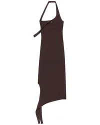 Courrèges Undressed Kleid Braun