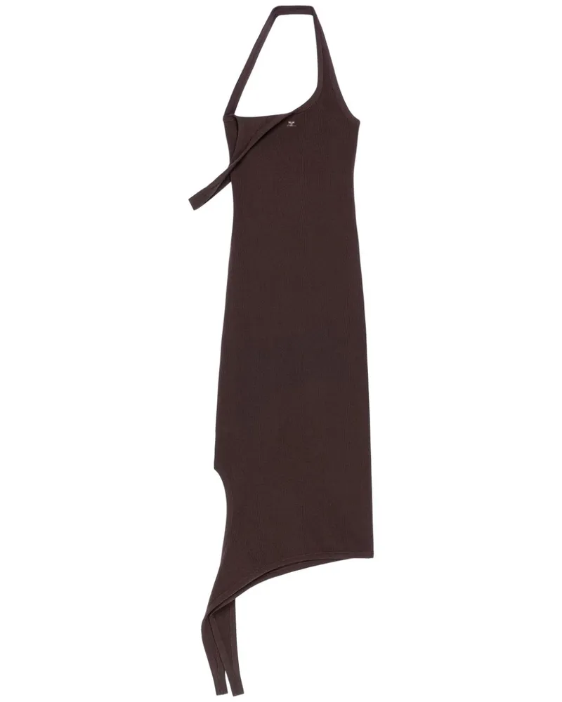 Courrèges Undressed Kleid - Braun Braun