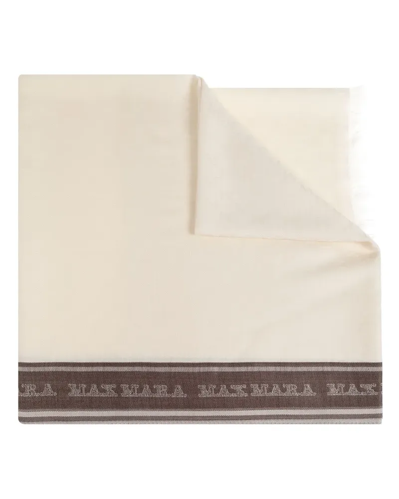 Max Mara Madre Schal - Nude Nude