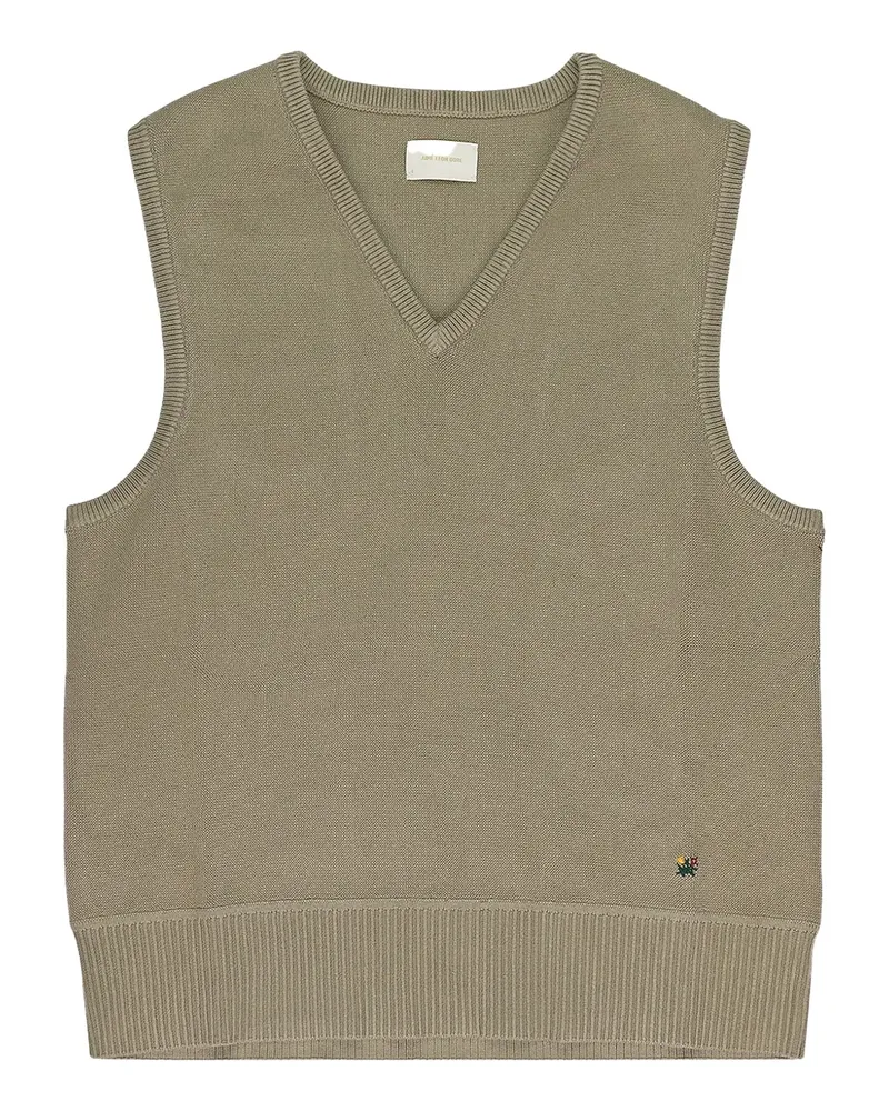Aimé Leon Dore V-neck vest - Nude Nude