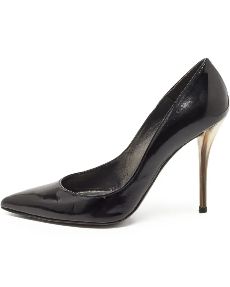 Stuart Weitzman Pre-owned Eva Pumps aus Lackleder 100mm - Schwarz Schwarz