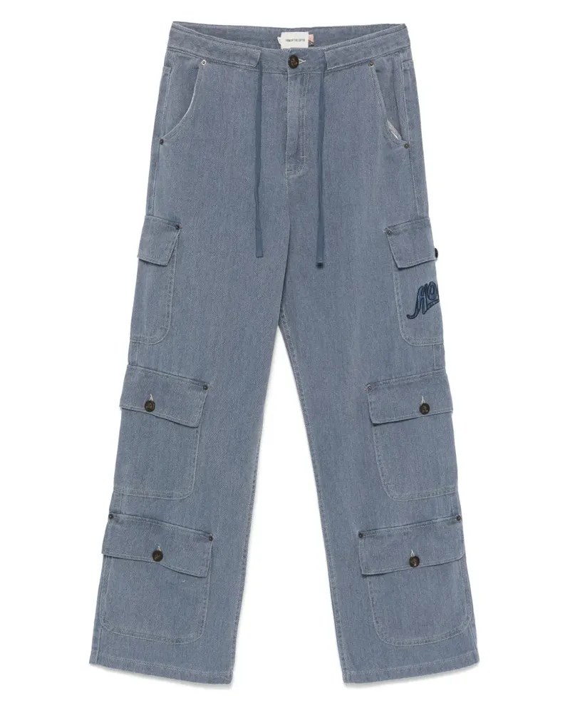 Honor The Gift Motorhead Cargohose - Blau Blau