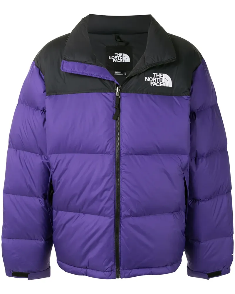 The North Face Gefütterte 'Retro Nuptse' Jacke - Violett Violett