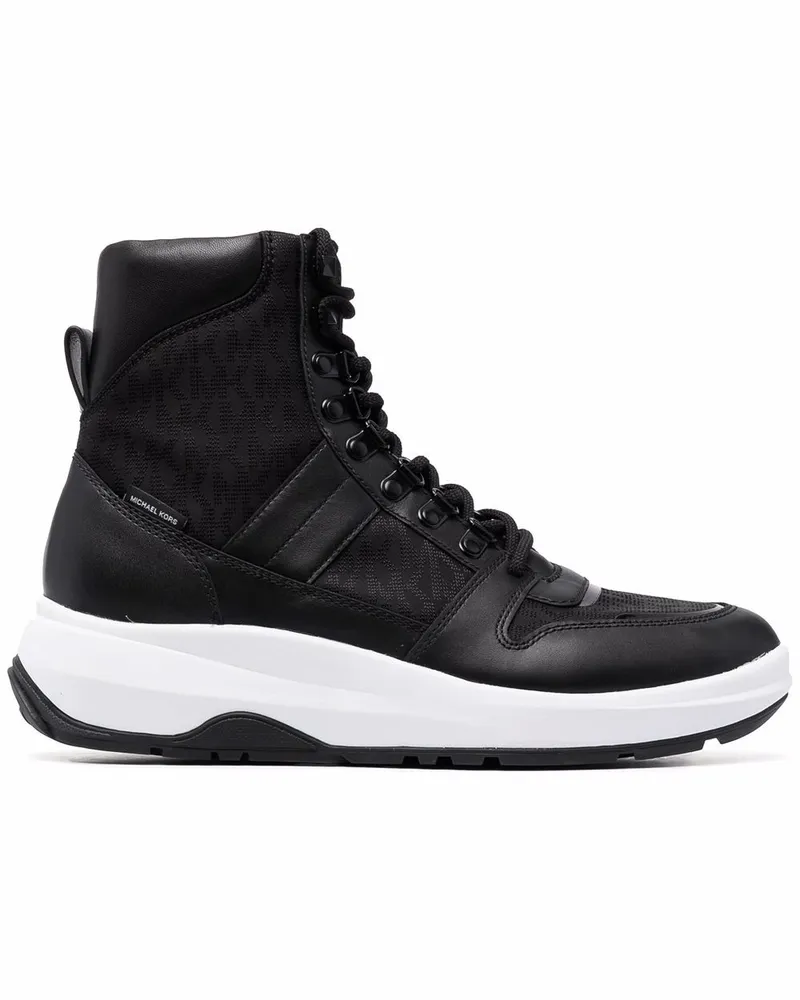 Michael Kors Asher Bikerstiefel - Schwarz Schwarz