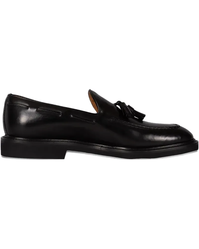 Tagliatore Loafer mit Quasten - Schwarz Schwarz