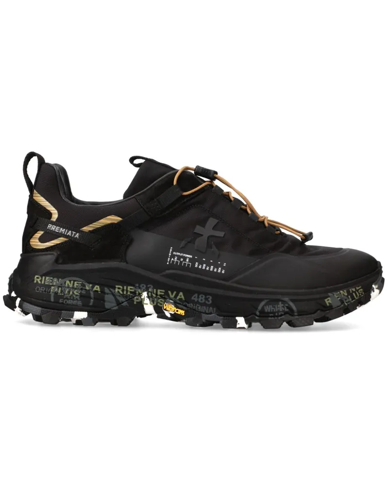 Premiata Cross Sneakers - Schwarz Schwarz