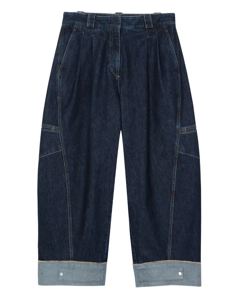 3.1 phillip lim Jeans mit Kontrasteinsätzen - Blau Blau