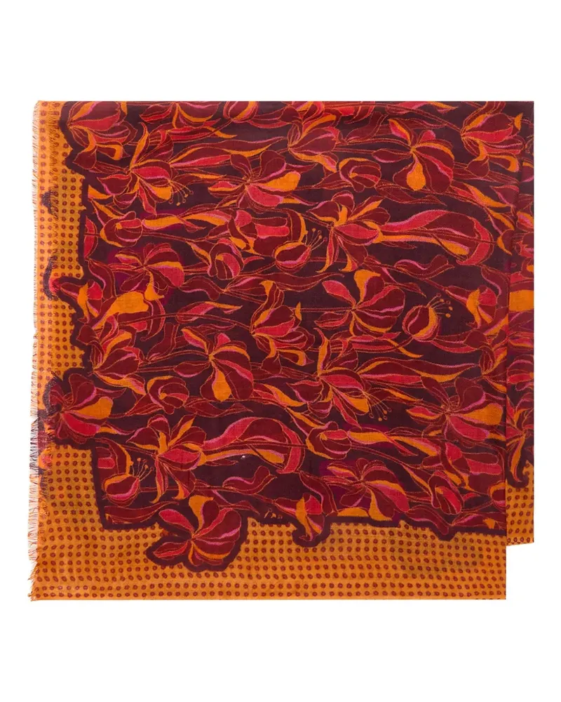 Maliparmi Schal mit geometrischem Muster - Orange Orange