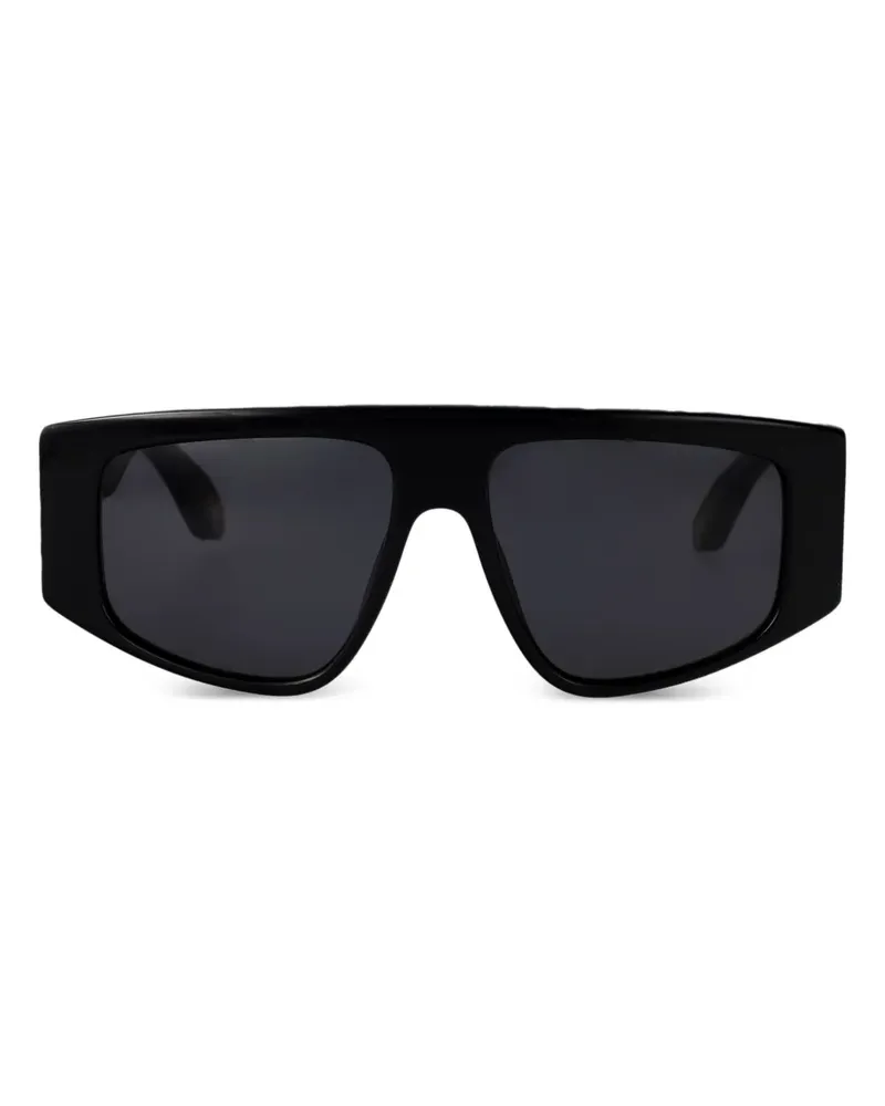 Roberto Cavalli Monogram Sonnenbrille - Schwarz Schwarz
