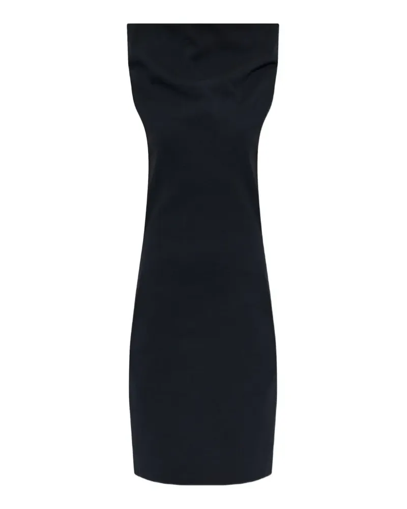 Issey Miyake Ärmelloses Minikleid mit Taschen - Blau Blau