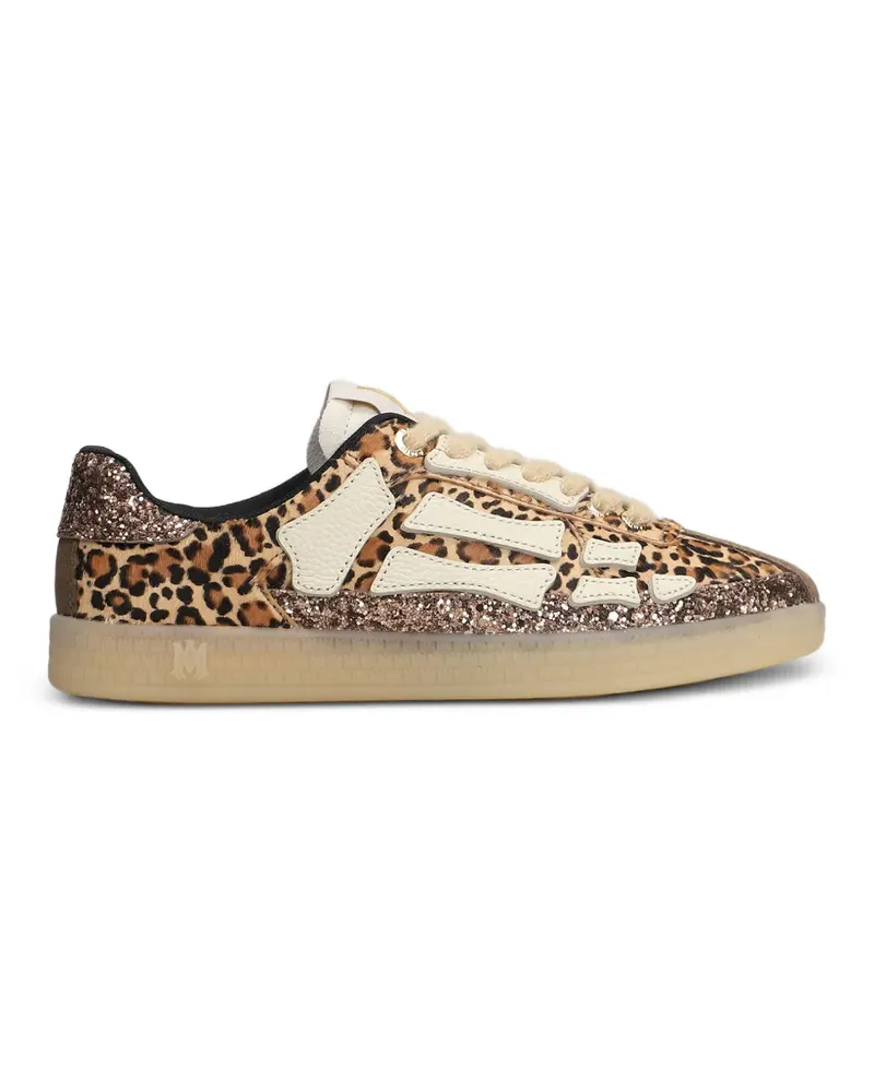 Amiri Sneakers mit Animal-Print - Braun Braun