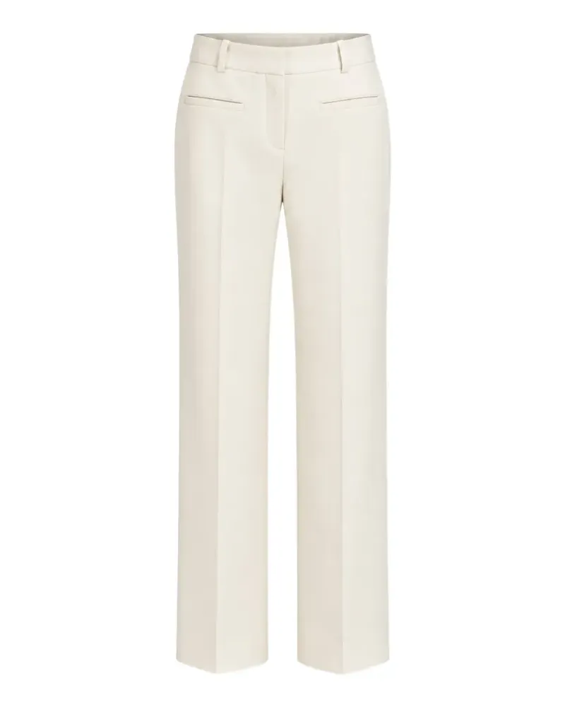 David Koma straight-leg trousers - Weiß Weiß