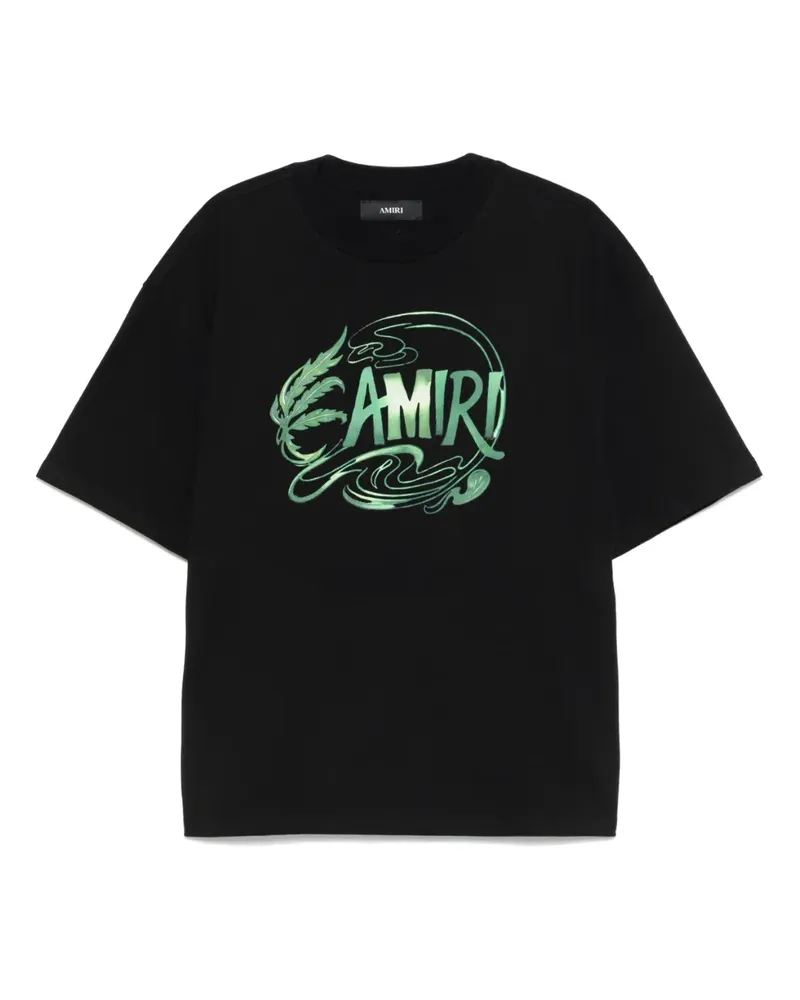Amiri Klassisches T-Shirt - Schwarz Schwarz