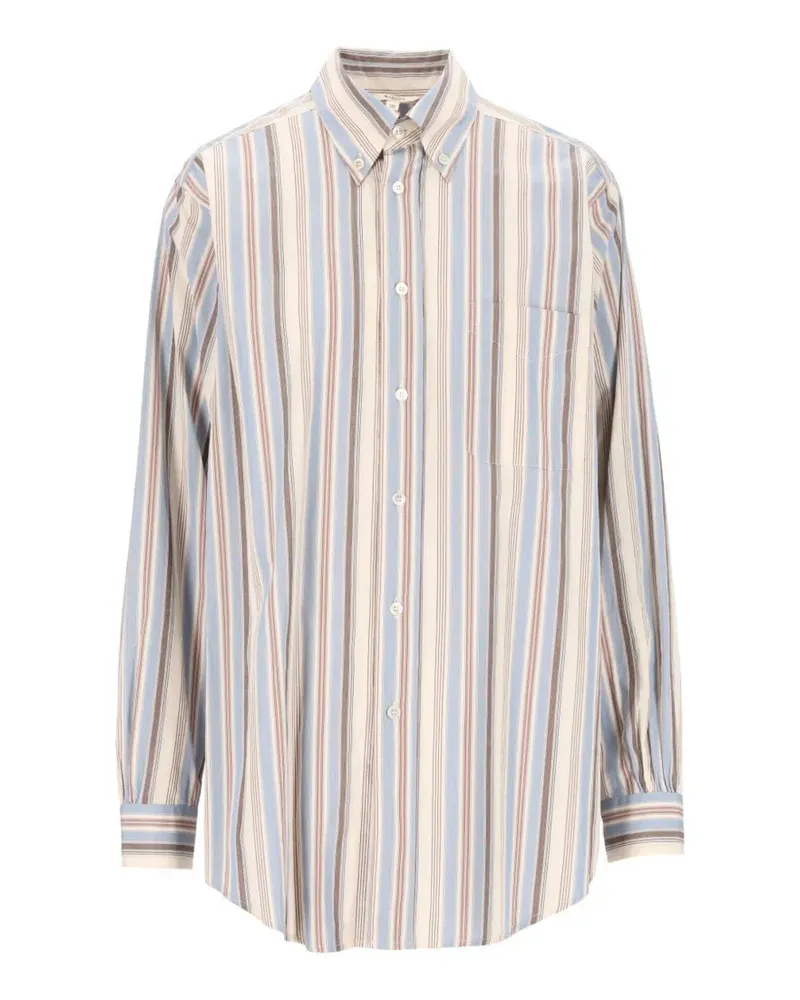 BARENA Lubio striped shirt - Nude Nude