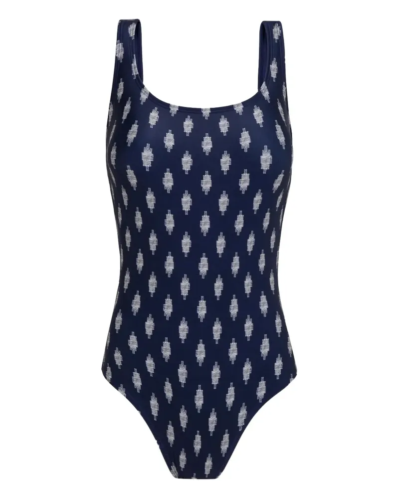 Lenny Niemeyer Badeanzug mit eckigem Ausschnitt - Blau Blau