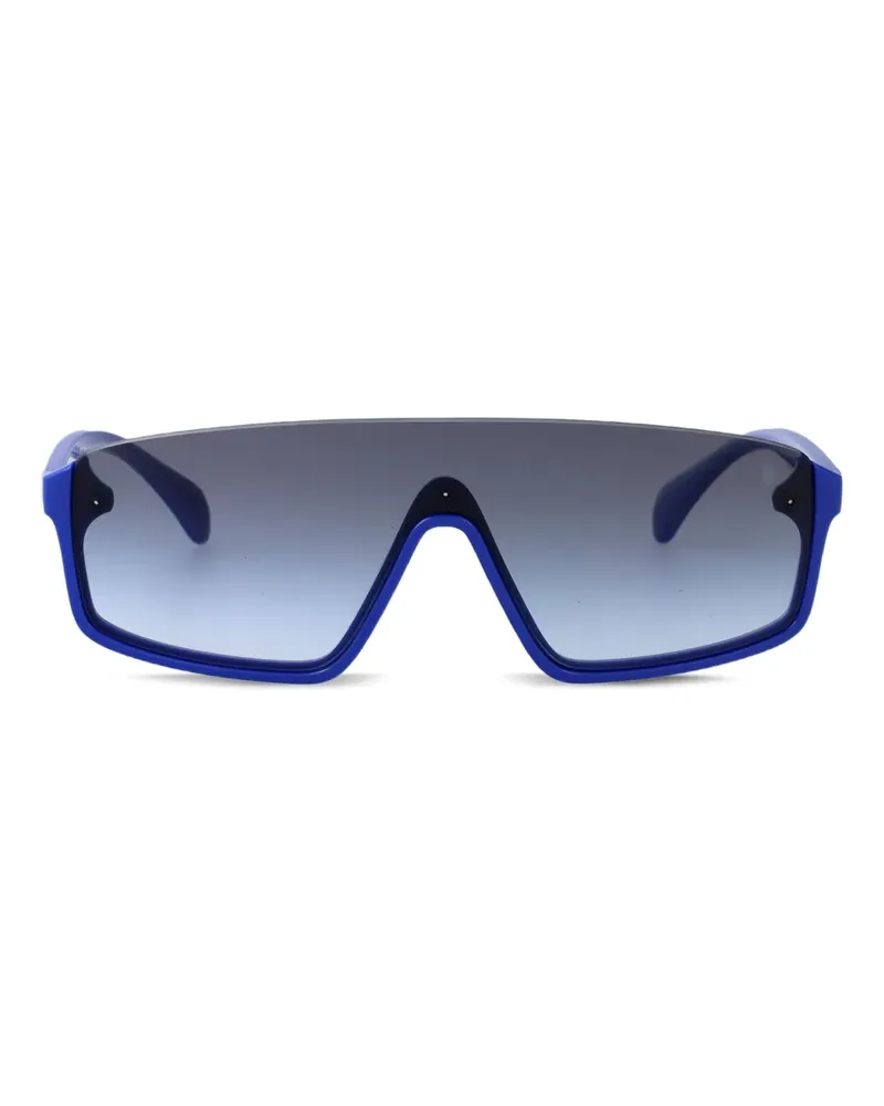 Ralph Lauren Sonnenbrille mit Shield-Gestell - Blau Blau