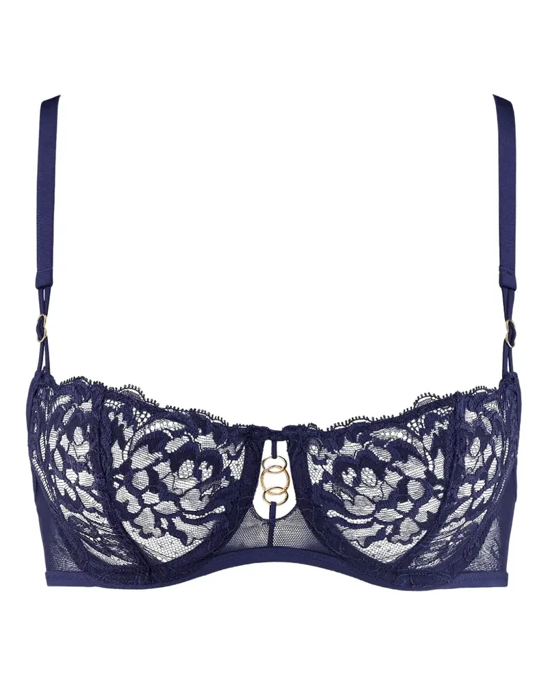 Aubade Feeling Myself BH mit Spitze - Blau Blau
