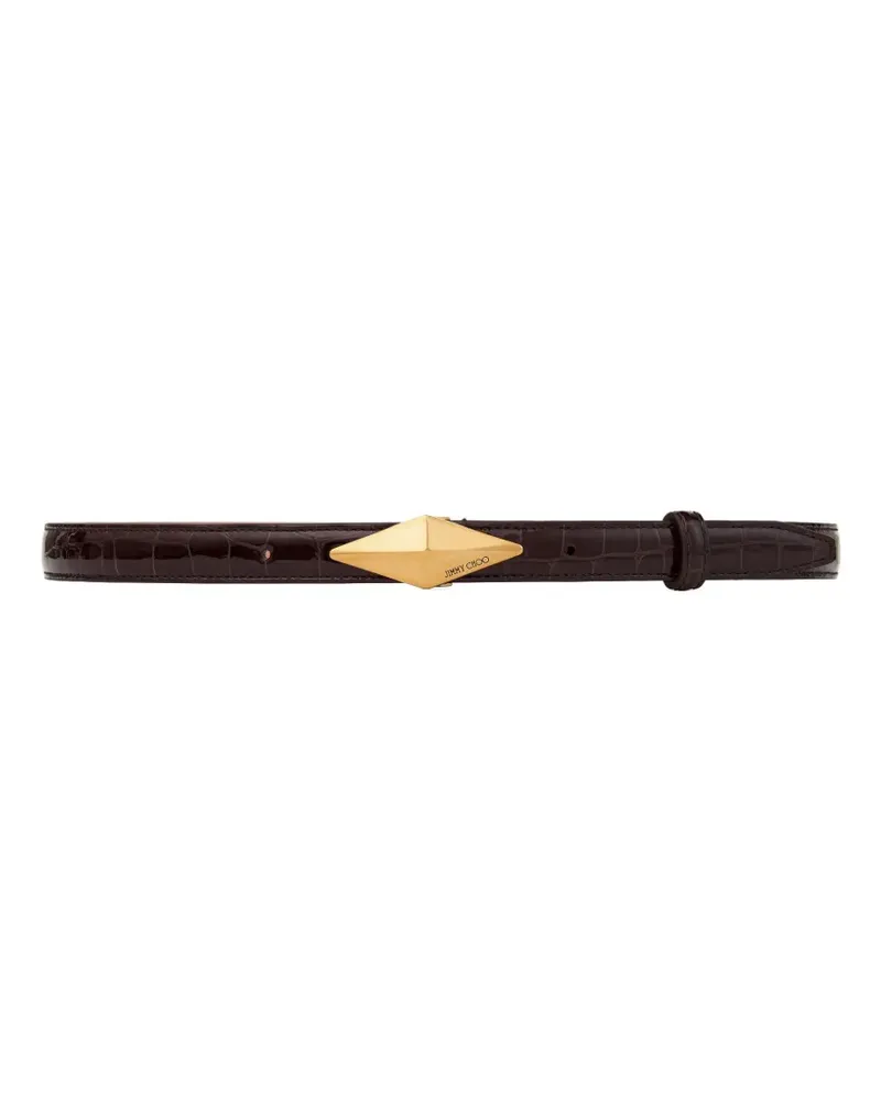 Jimmy Choo diamond clasp belt - Braun Braun