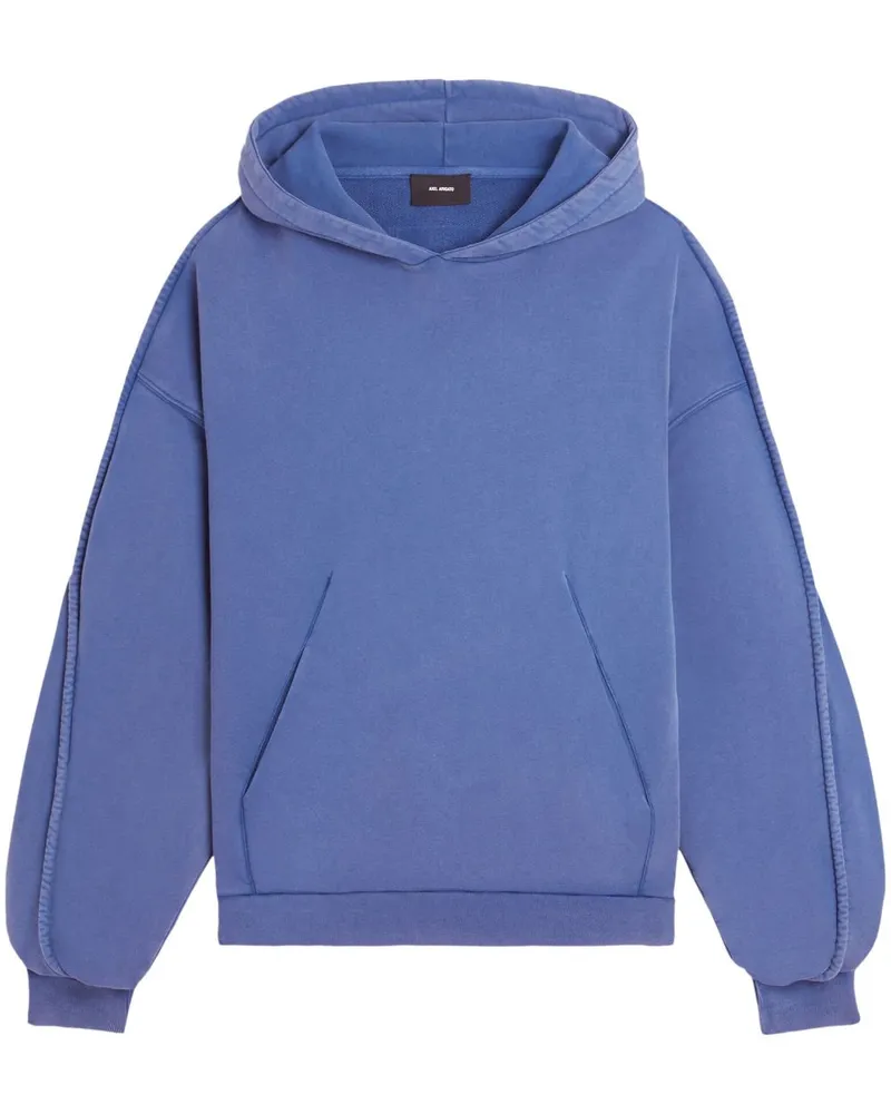 Axel Arigato Kansas Hoodie mit Waschung - Blau Blau