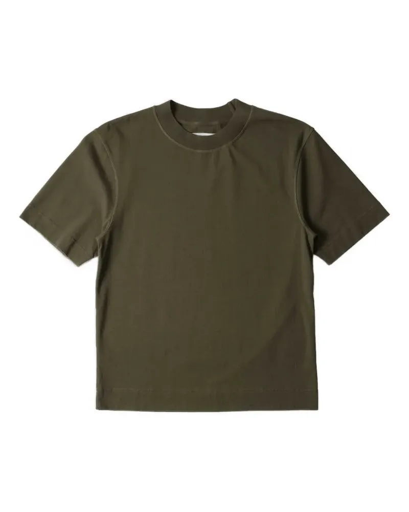 Margaret Howell Flatlock crew-neck T-shirt - Grün Grün