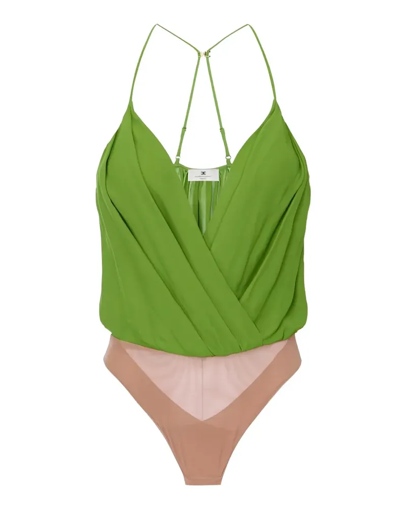 Elisabetta Franchi V-neck bodysuit - Grün Grün