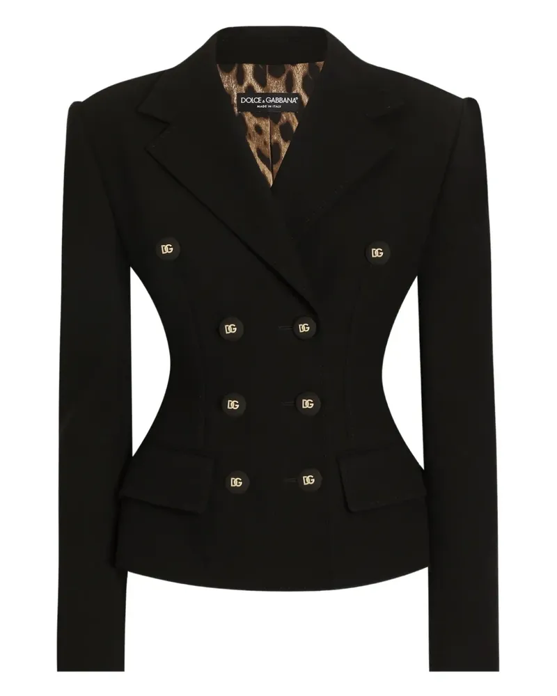 Dolce & Gabbana Doppelreihiges Sakko - Schwarz Schwarz