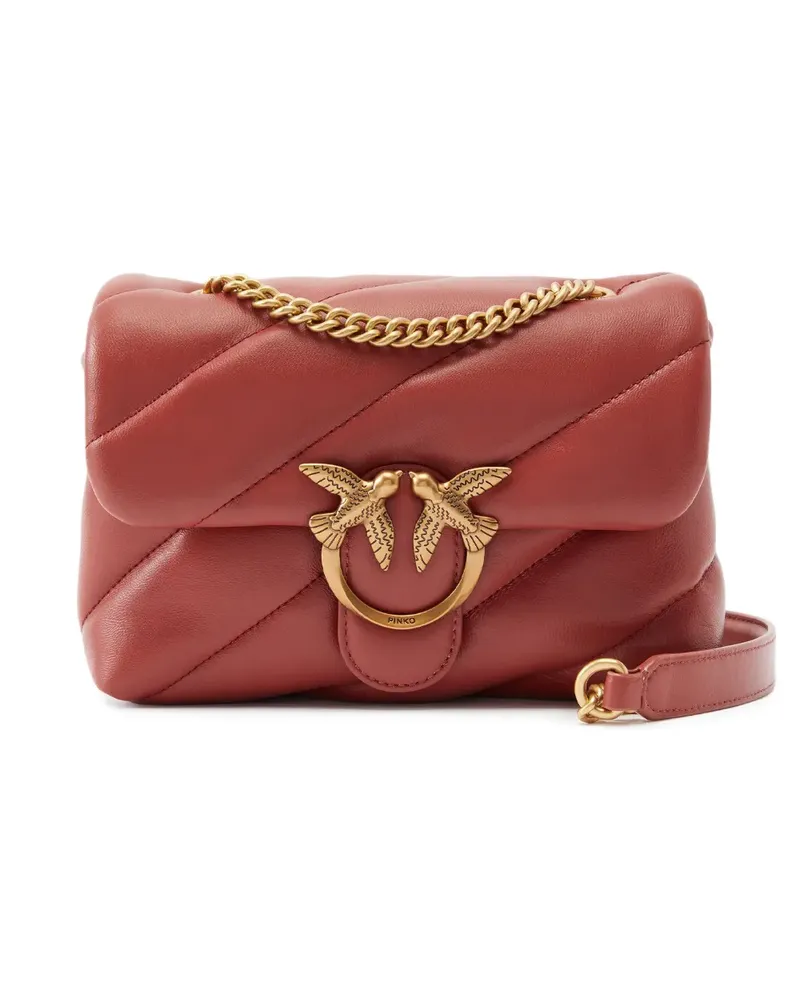 Pinko Mini Love Puff Umhängetasche - Rot Rot