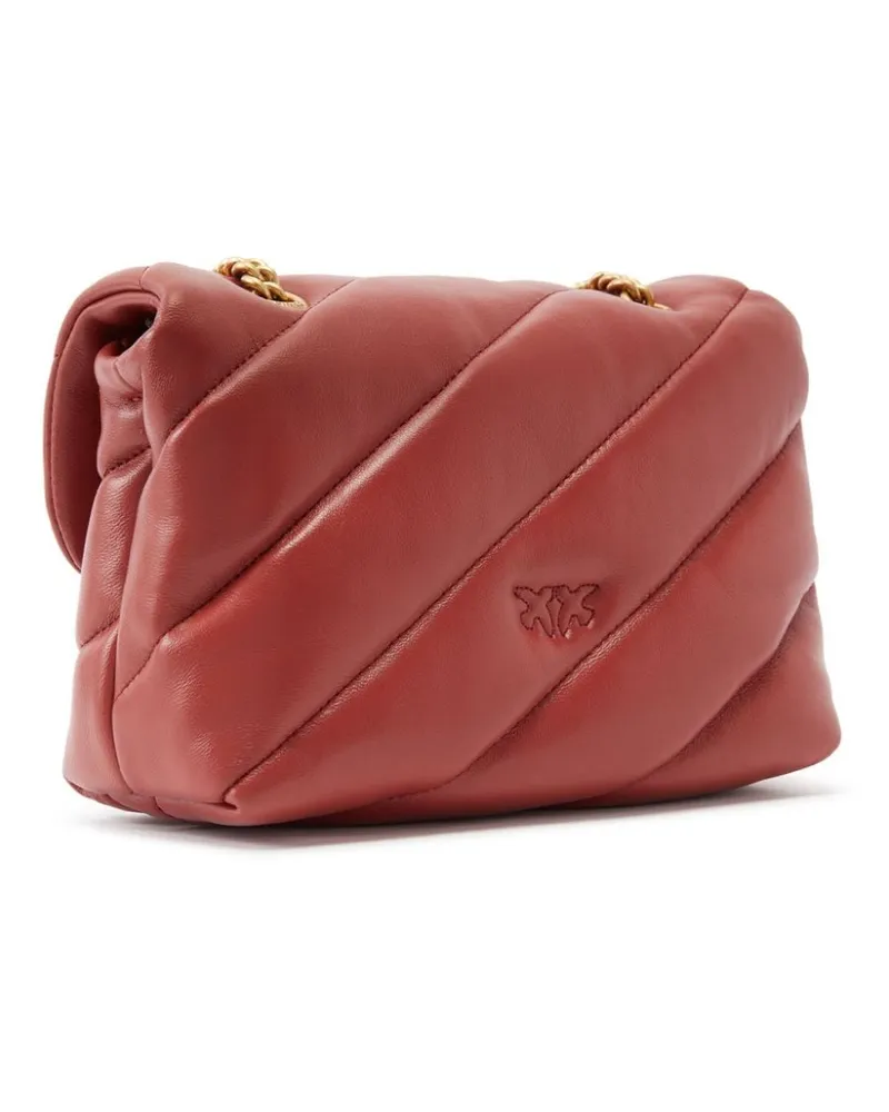 Pinko Mini Love Puff Umhängetasche - Rot Rot