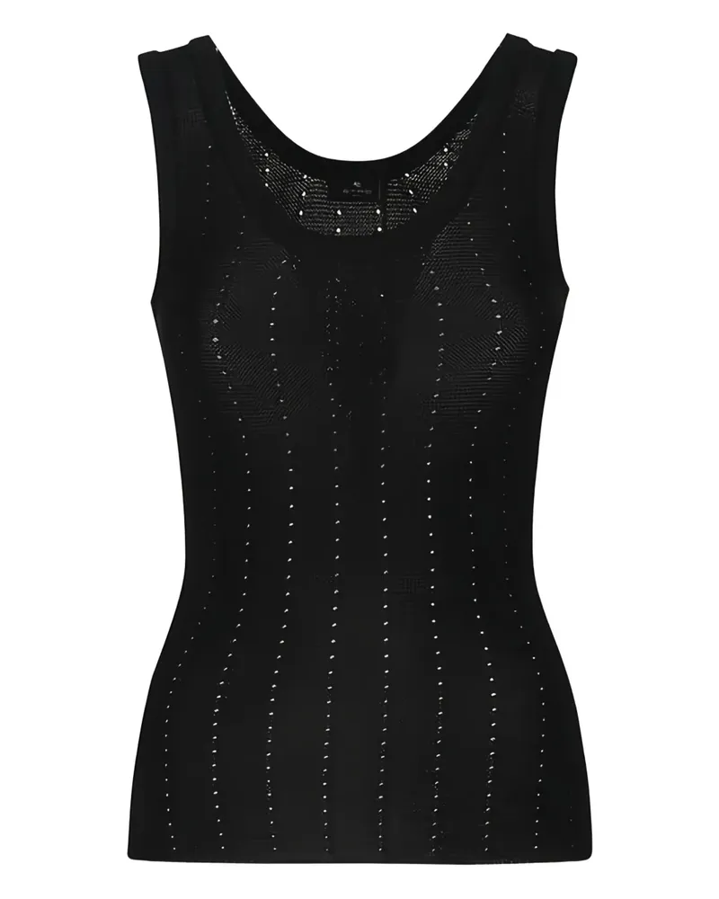 Etro Gestricktes Oberteil - Schwarz Schwarz