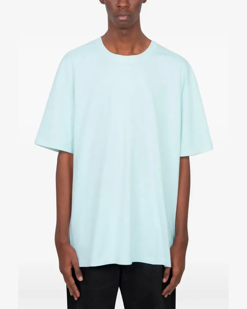 Courrèges oversized T-shirt - Blau Blau