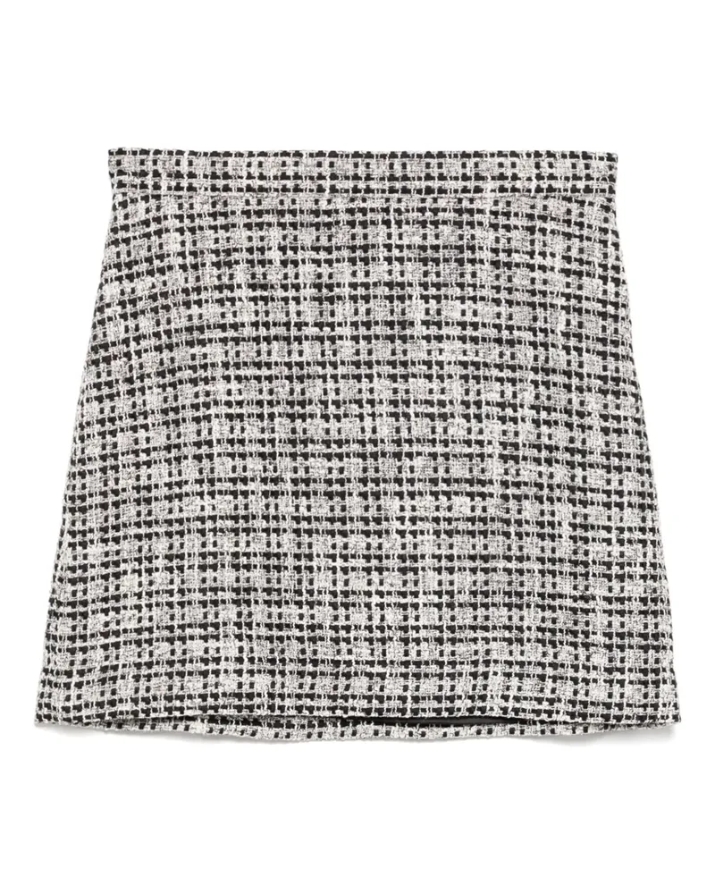 KIMHEKIM Minirock aus Tweed - Schwarz Schwarz