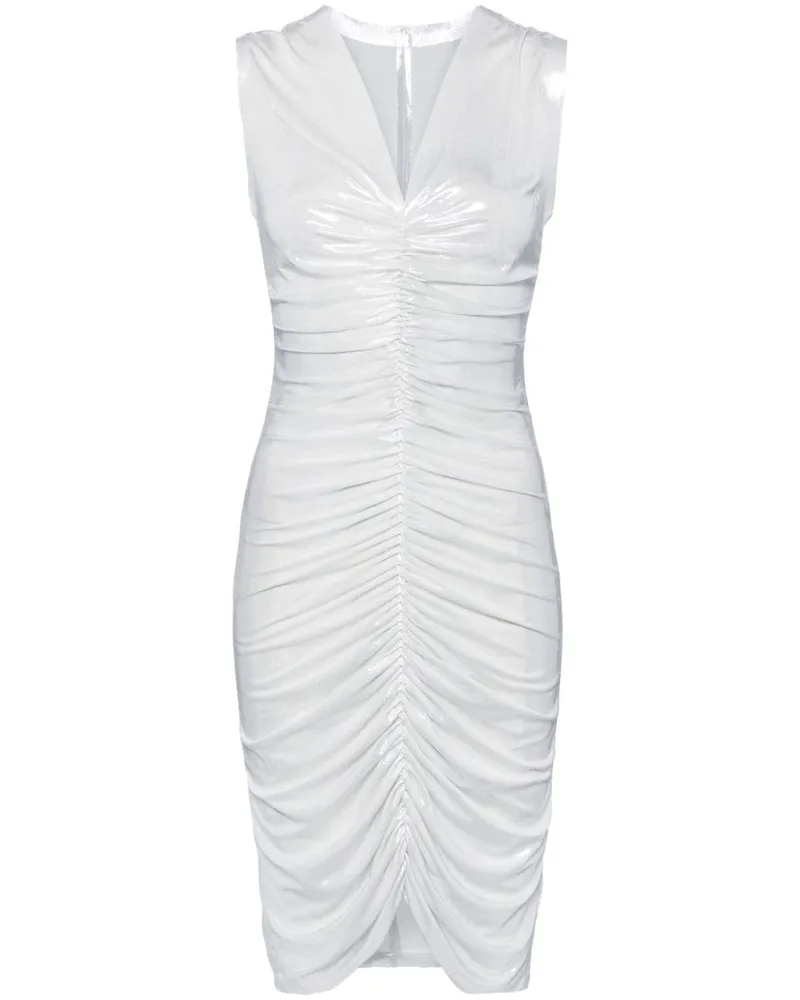 Norma Kamali Gerafftes Kleid - Metallic Metallic