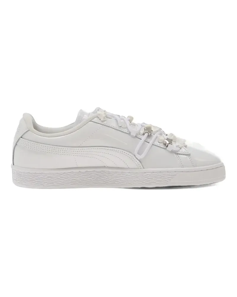 Puma Bloom Sneakers aus Wildleder - Weiß Weiß