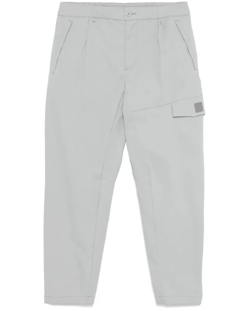 C.P. Company Cargohose mit Logo-Patch - Grau Grau