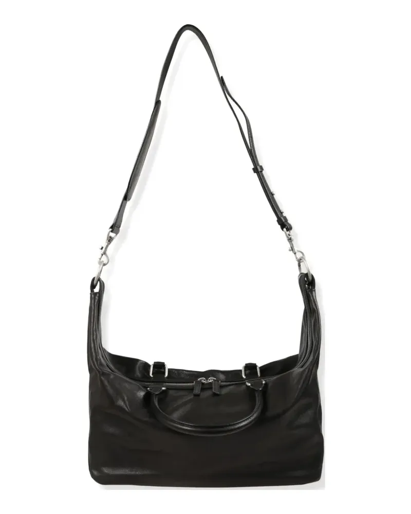 Marge Sherwood Dumpling leather tote bag - Schwarz Schwarz