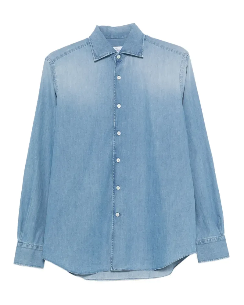 Alessandro Gherardi buttoned denim shirt - Blau Blau