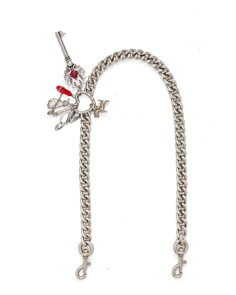 Marc Jacobs Wizard of Oz charm-embellished shoulder strap - Silber Silber