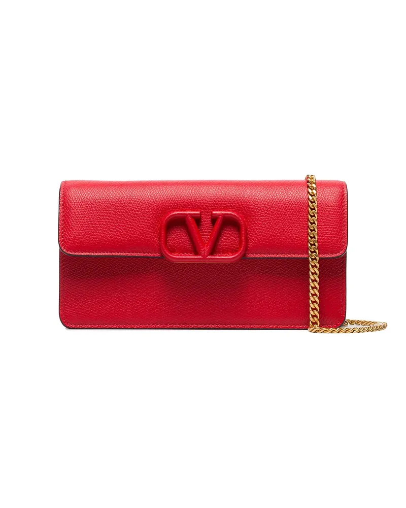 Valentino Garavani Vring' Schultertasche - Rot Rot