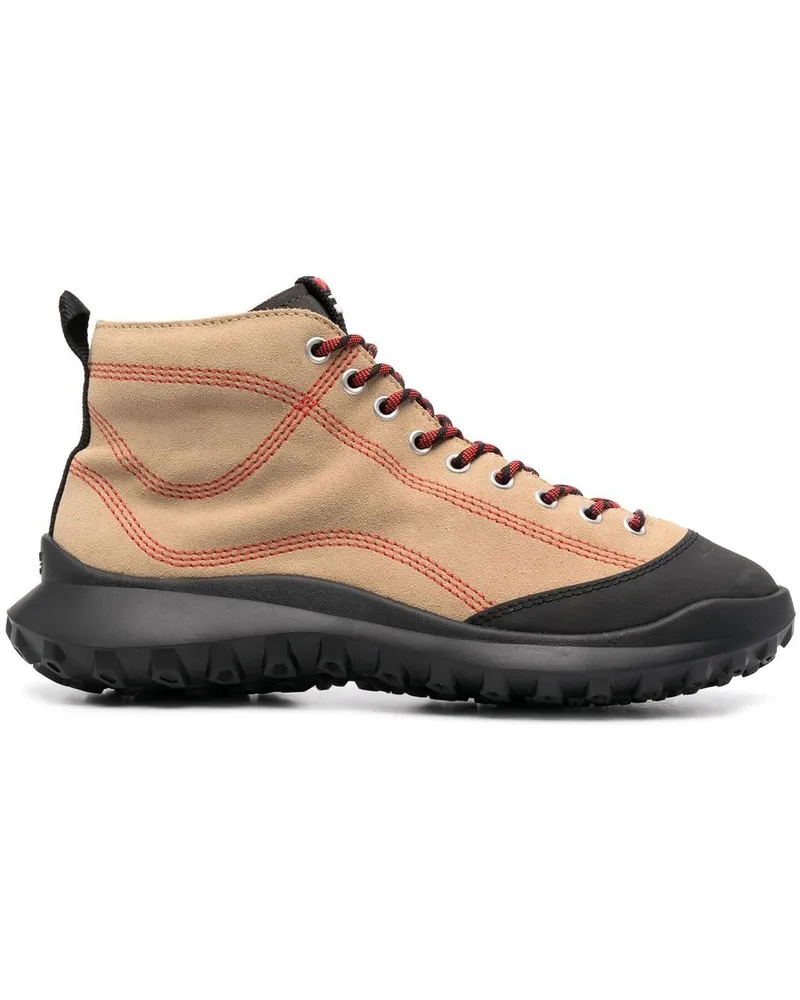 Camper Stiefel mit Logo - Nude Nude