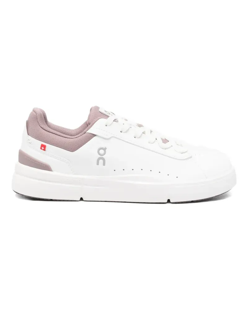 ON The Roger Advantage lace-up sneakers - Weiß Weiß