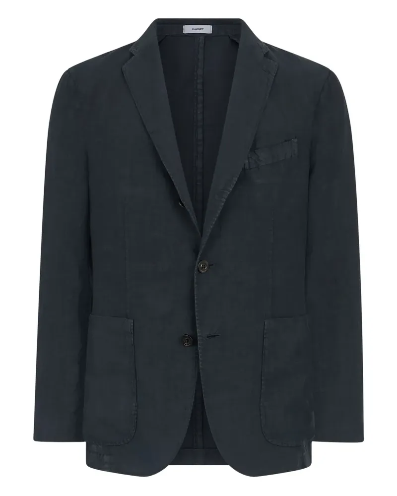 Boglioli K-Jacket Blazer aus Leinen - Blau Blau