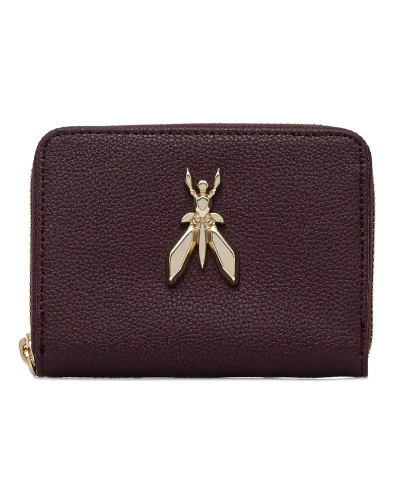 Patrizia Pepe Fly-plaque zipped wallet - Violett Violett