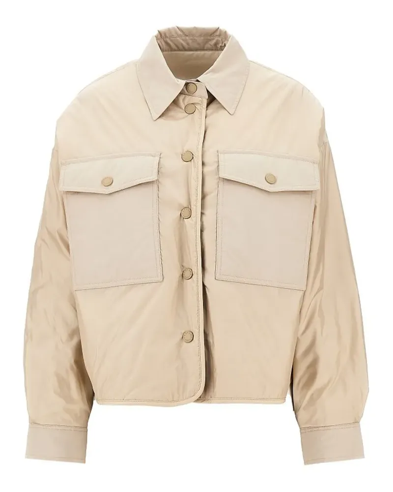 Max Mara Wendbare Jacke aus wasserabweisendem Canvas - Braun Braun