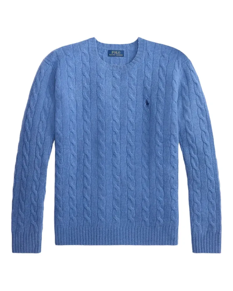 Ralph Lauren Pullover mit Zopfmuster - Blau Blau