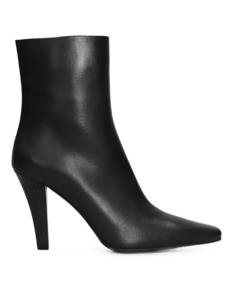 The Seller square-toe ankle boots - Schwarz Schwarz