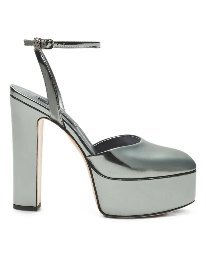 Casadei Patty Platform Interstellar sandals - Silber Silber