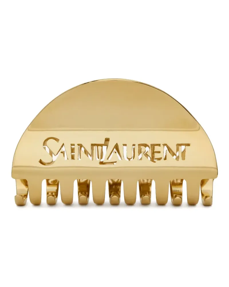 Saint Laurent Haarspange mit Klaue - Gold Gold
