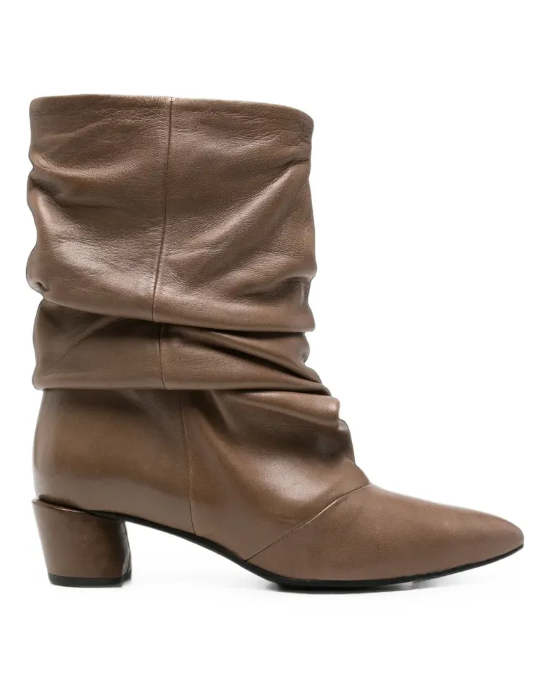 Liska Stiefeletten mit spitzer Kappe - Braun Braun
