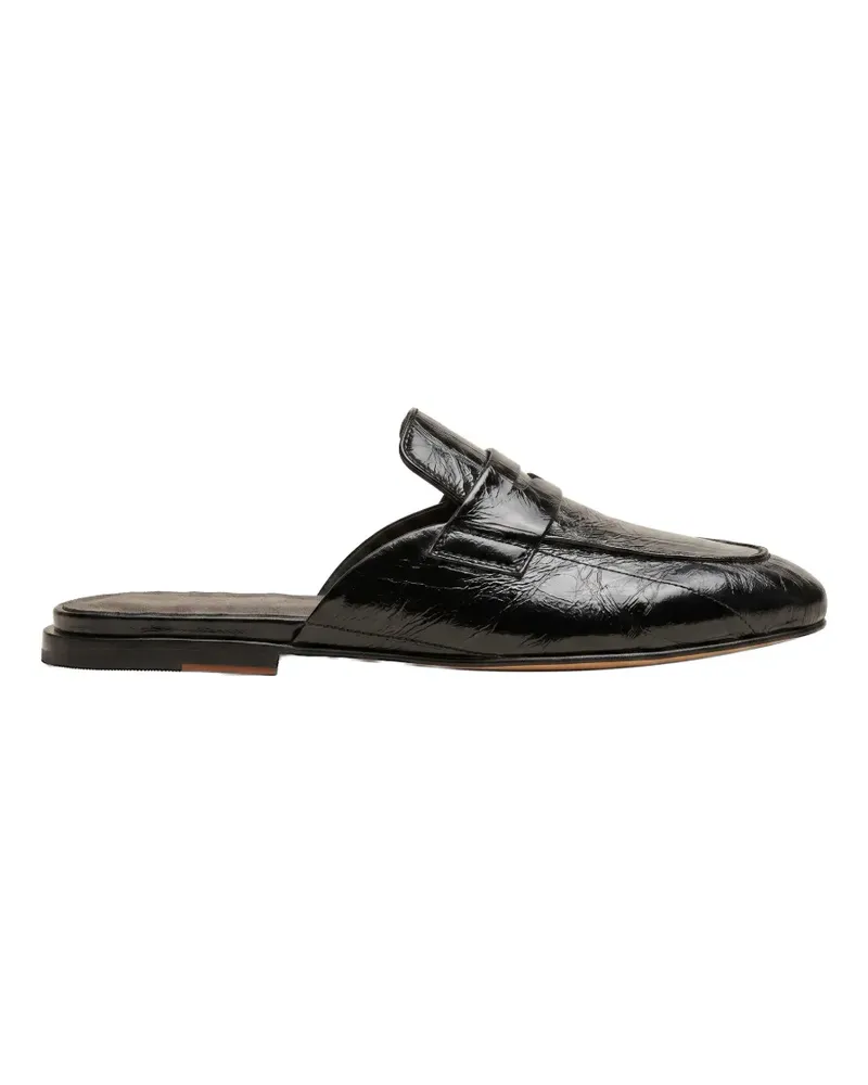 Officine Creative Italia Blair 010 leather mules - Schwarz Schwarz