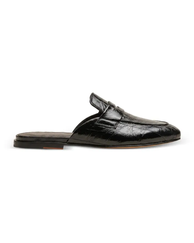Officine Creative Italia Blair 010 leather mules - Schwarz Schwarz
